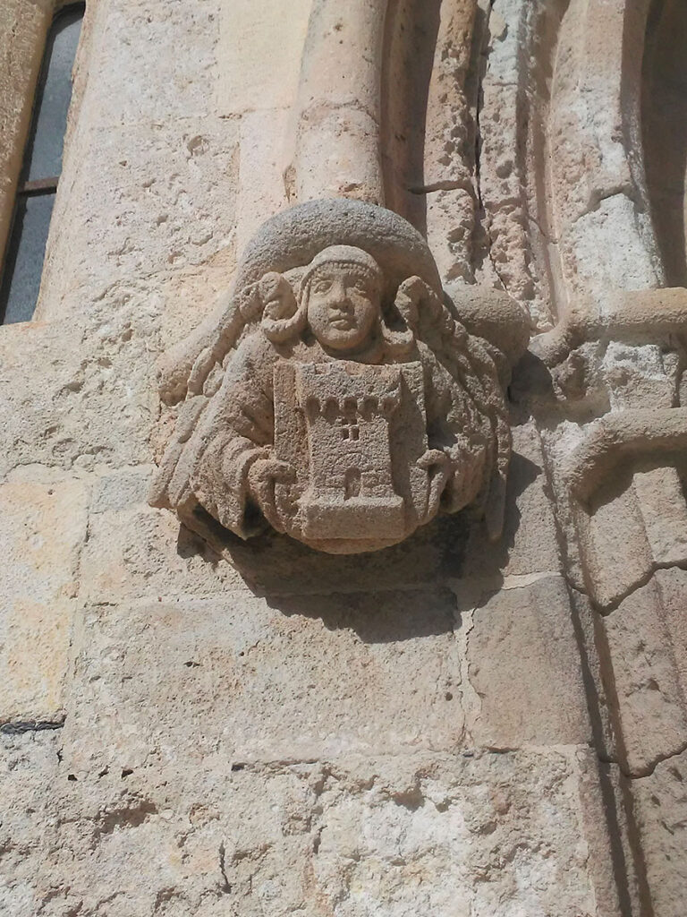Particolare del portale nella Basilica di San Gavino - Porto Torres
